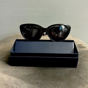 Cole Haan black cat eye sunglasses